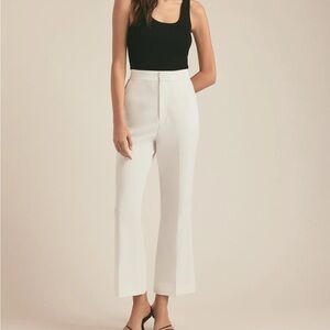 Favorite Daughter Phoebe Pant Ivory Size 14